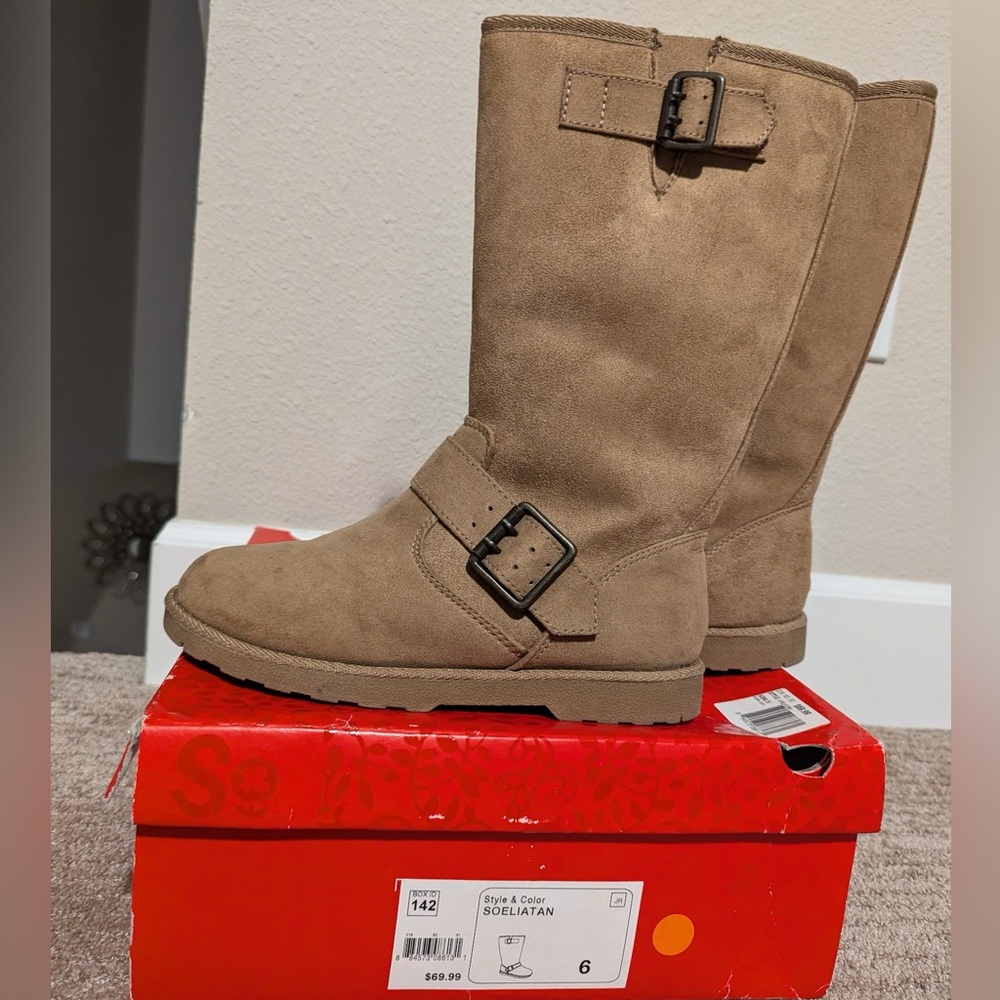 Women’s SO Boots with faux fur lining
